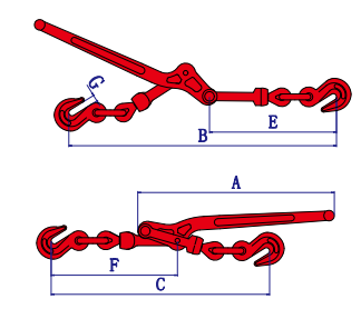 模锻杠杆式拉紧器